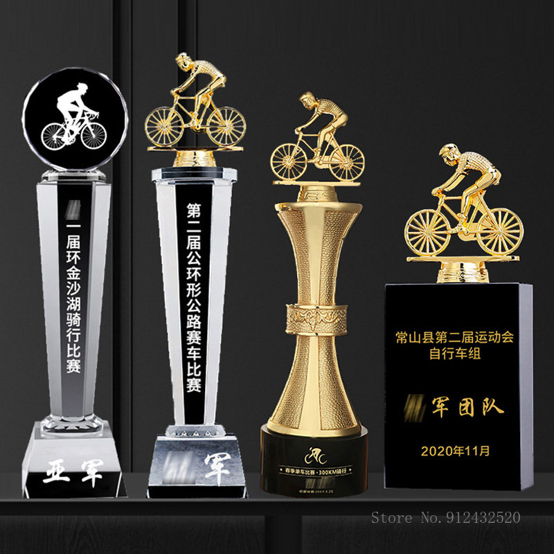 Badminton Cup - Creative Sports Bicycle Trophys, Mountain Extreme
