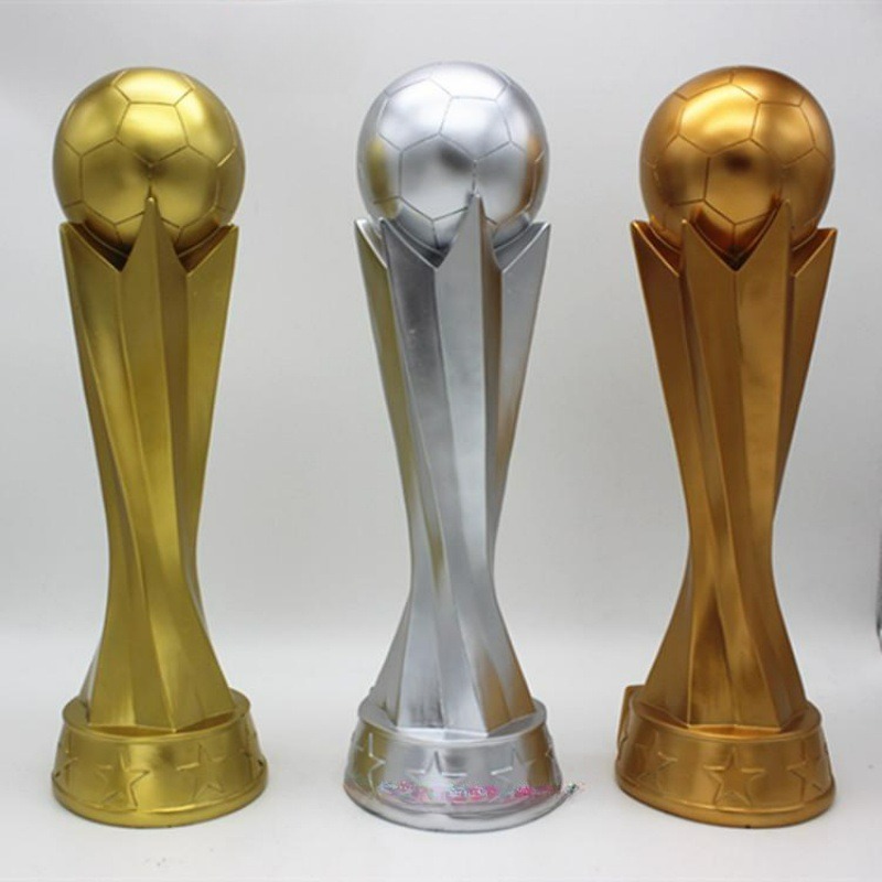 Badminton Cup - Football team trophy, Golden Globe, gold,