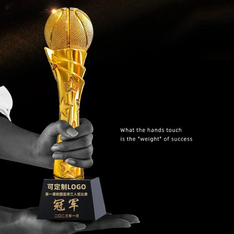 Customized Gold-Plated Resin T - Badminton Cup review and price