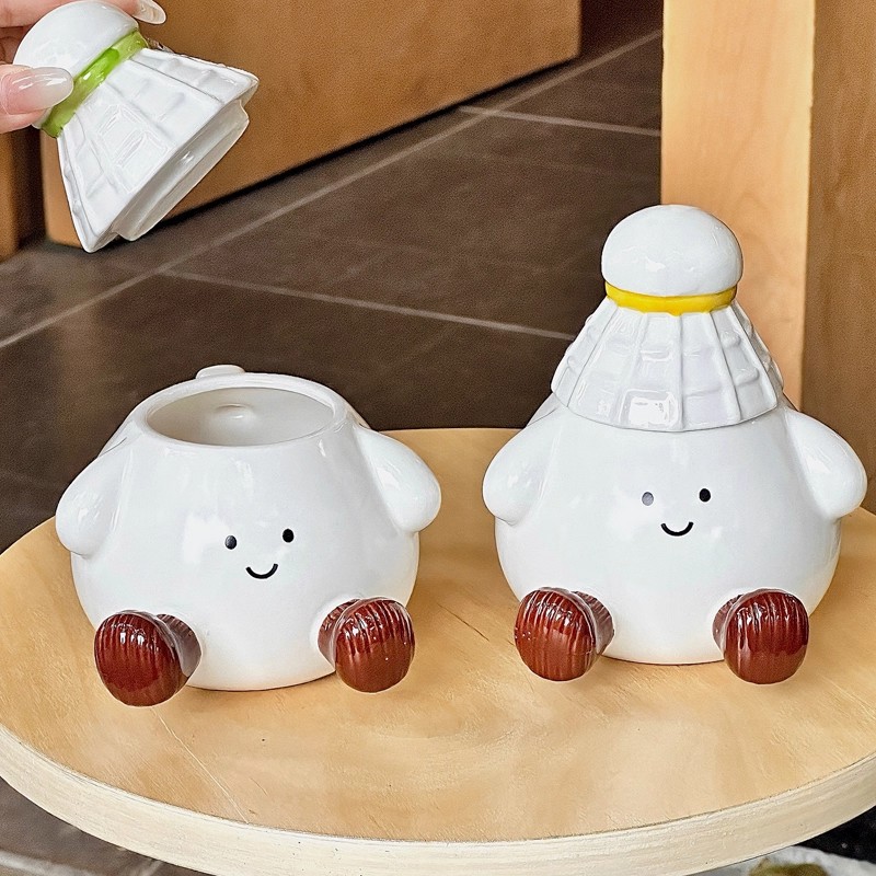 Cute Badminton Water Cup with  - Badminton Cup review and price