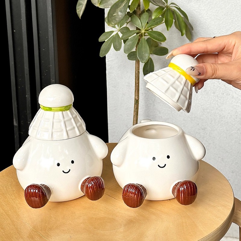 Cute Badminton Water Cup with  - Badminton Cup review and price